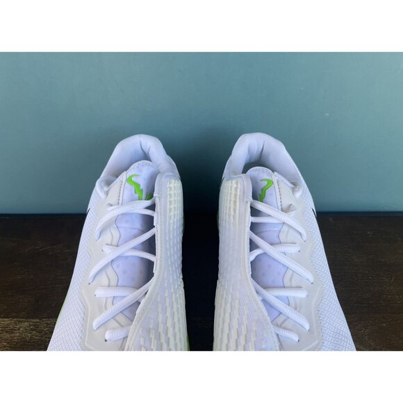 Nike Court Zoom Vapor Cage 4 Rafa White/Action Green Men's Size 11 DD1579-105 - Picture 8 of 11
